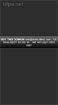 Mobile Screenshot of bfpa.net