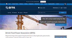 Desktop Screenshot of bfpa.co.uk
